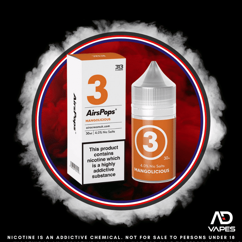 Airscream AirsPops 313 Mangolicious 40mg 30ml