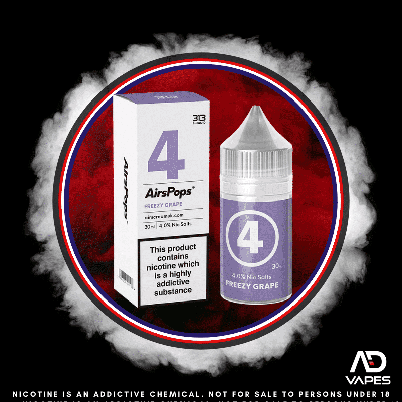 Airscream AirsPops 313 Freezy Grape 40mg 30ml