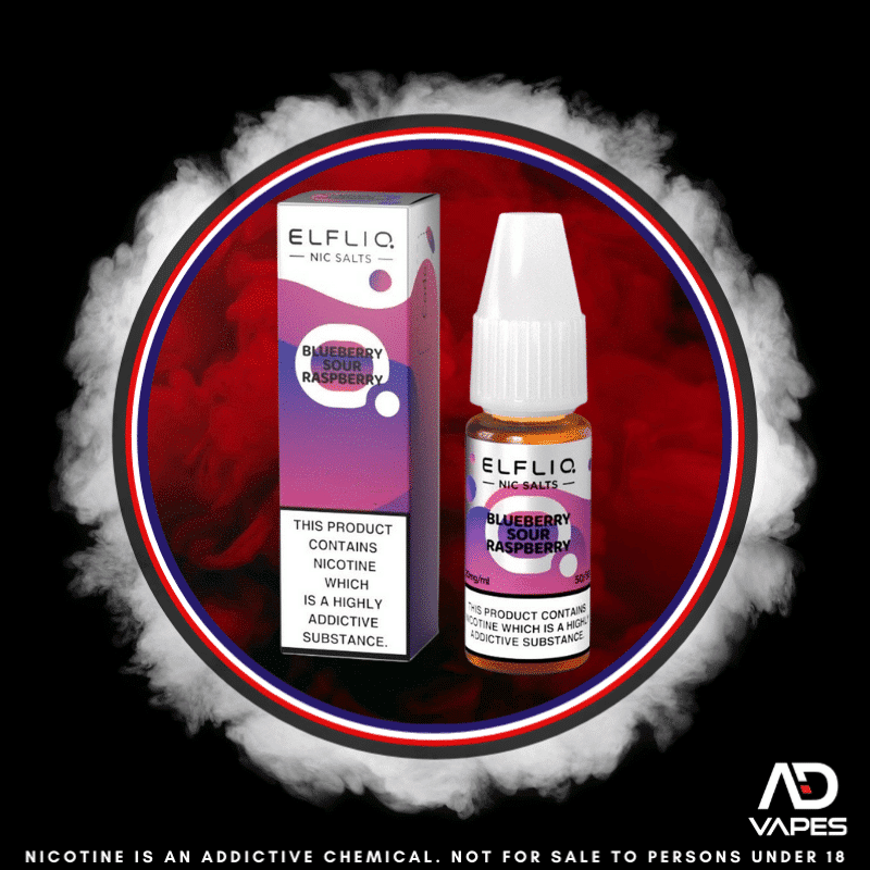 ELFLIQ by Elf Bar Blueberry Sour Raspberry 50mg 30ml