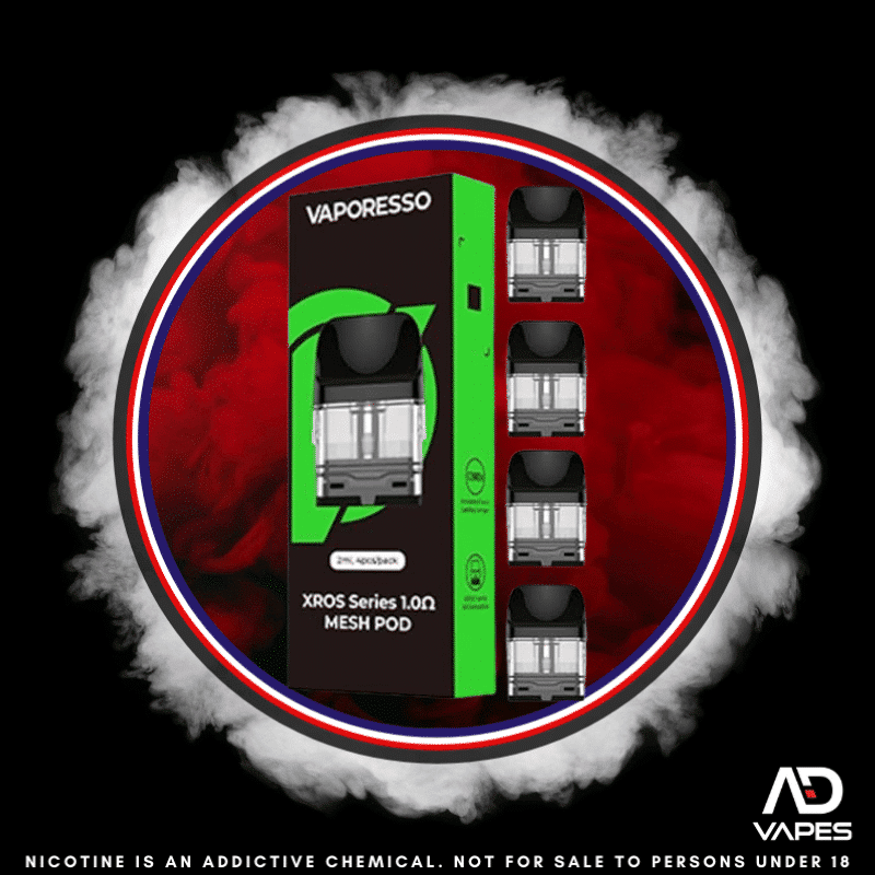 Vaporesso XROS Replacement Pod 1.0 Mesh 4 Pack