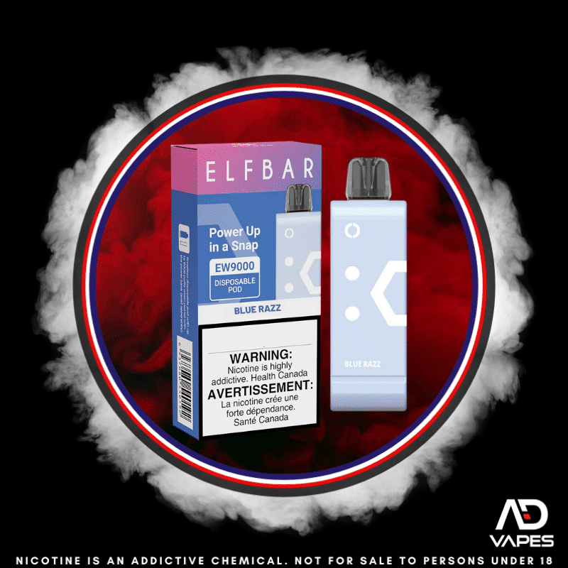 Elf Bar EW9000 50mg Pod Blue Razz