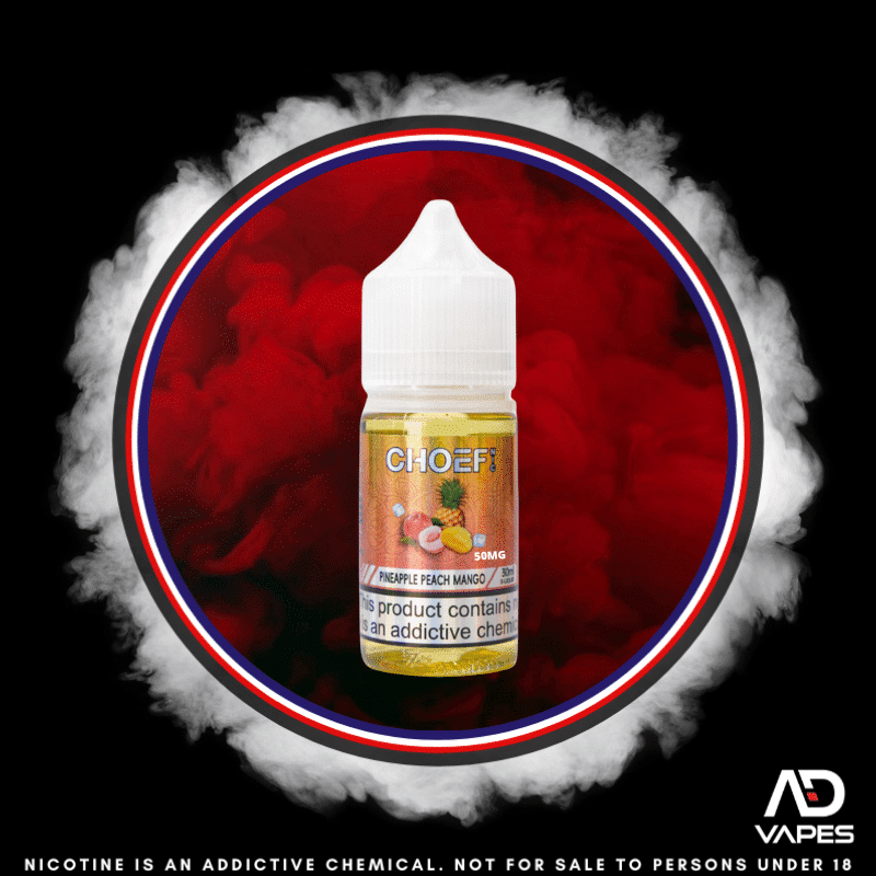Choef Pineapple Peach Mango 50mg 30ml