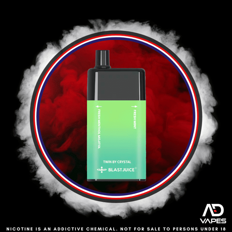 Blast Juice 9000 35mg Fresh Menthol Mojito & Fresh Mint Dual Flavour