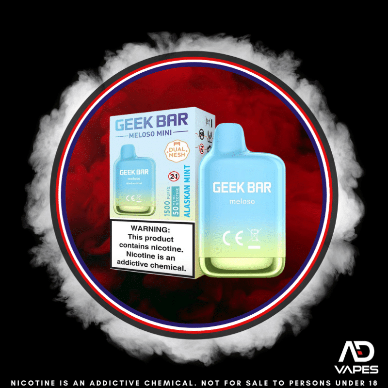 Geek Bar Meloso Mini 1500 50mg Alaskan Mint