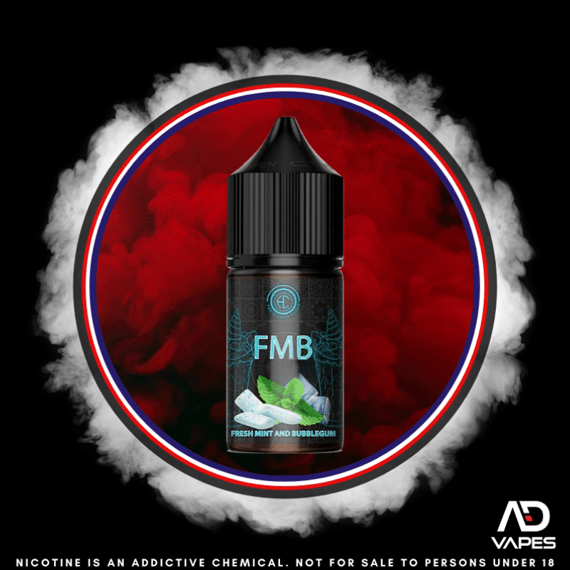 The Hidden Cloud FMB Fresh Mint and Bubblegum 30ml Flavour Shot