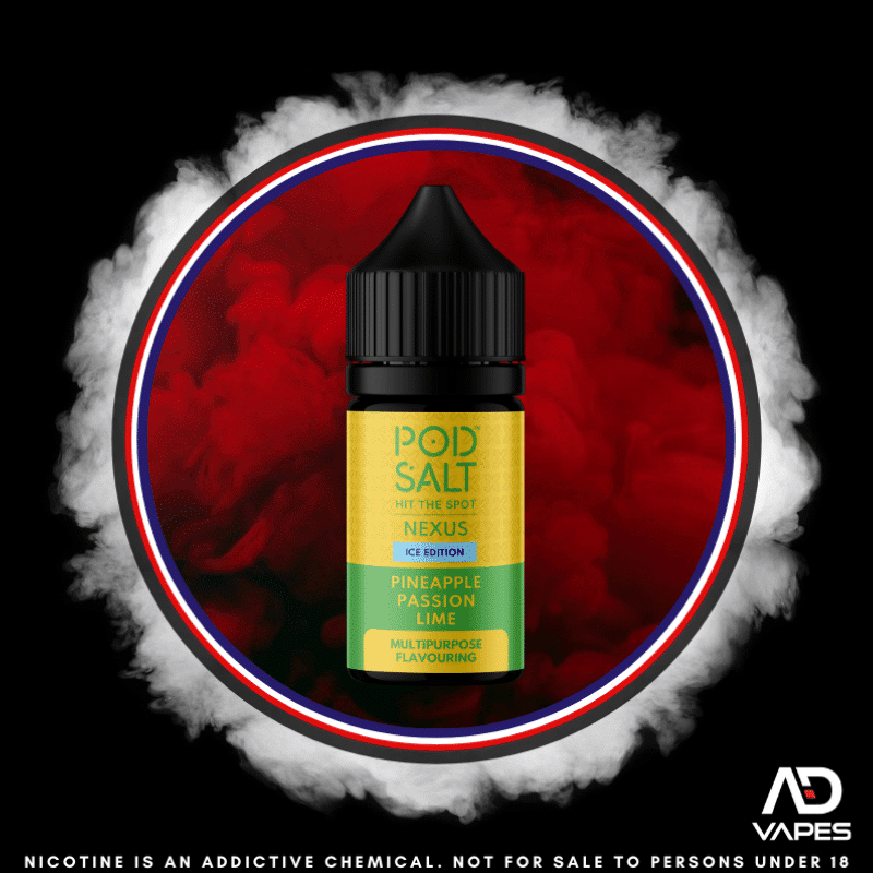 Pod Salt Nexus Ice Edition Pineapple Passion Lime 30ml Flavour Shot