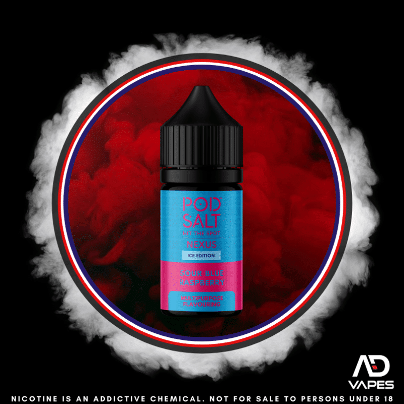 Pod Salt Nexus Ice Edition Sour Blue Raspberry 30ml Flavour Shot