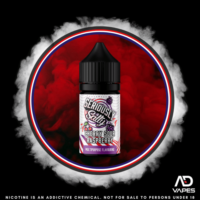 Doozy Seriously Salty Cherry Sour Raspberry 30ml Flavour Shot