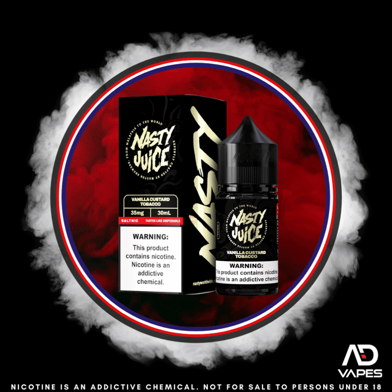 Nasty Juice Smooth Vanilla Custard Tobacco 35mg 30ml