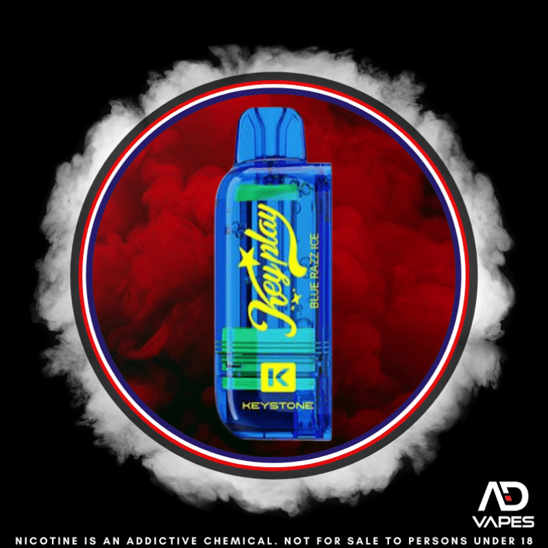 Keystone Keyplay 40K 50mg Pod Blue Razz Ice No Battery