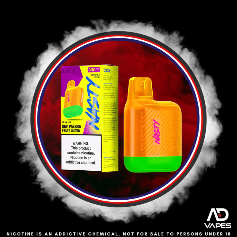 NASTY Bar DX3k 3000 50mg Kiwi Passion Fruit Guava
