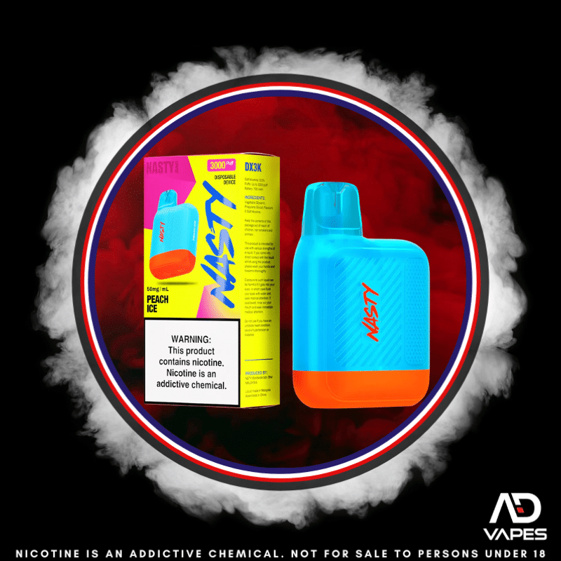 NASTY Bar DX3k 3000 50mg Peach Ice