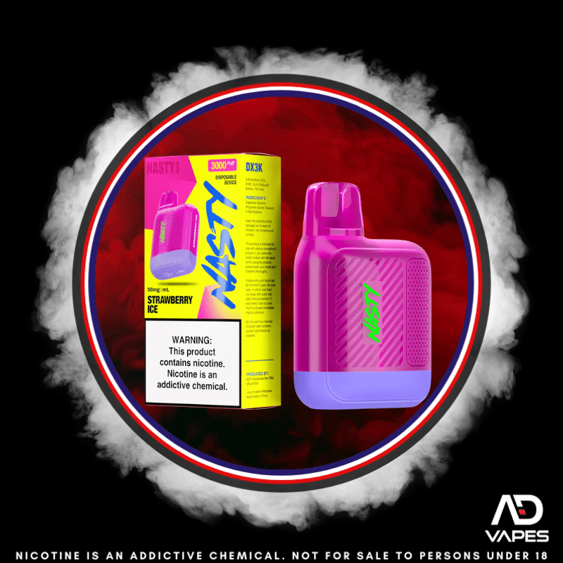 NASTY Bar DX3k 3000 50mg Strawberry Ice