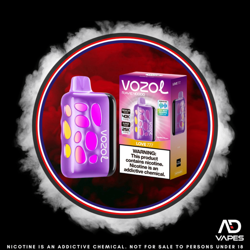 Vozol Rave 40K 50mg Love 777