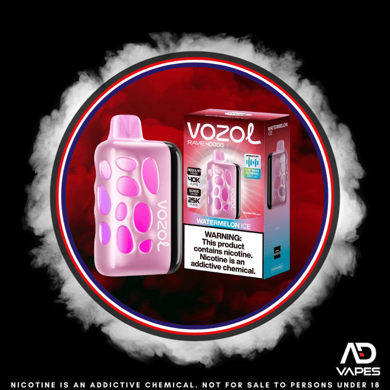 Vozol Rave 40K 50mg Watermelon Ice